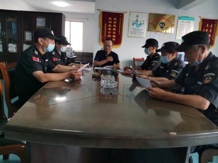 戎安公司義務(wù)巡邏開展反電詐、防溺水宣傳活動